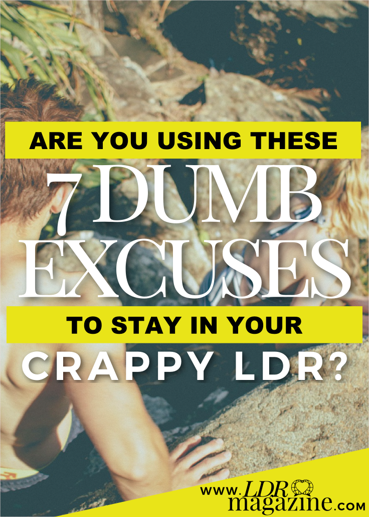 Are You Using These 7 DUMB Excuses To Stay In Your Crappy LDR pin