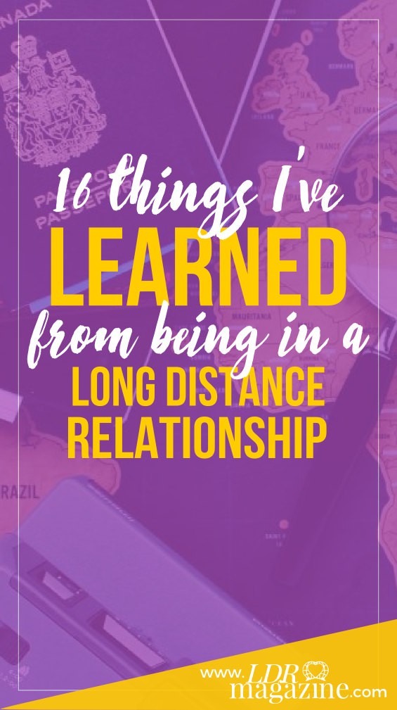 1Learned From Being In A Long Distance Relationship